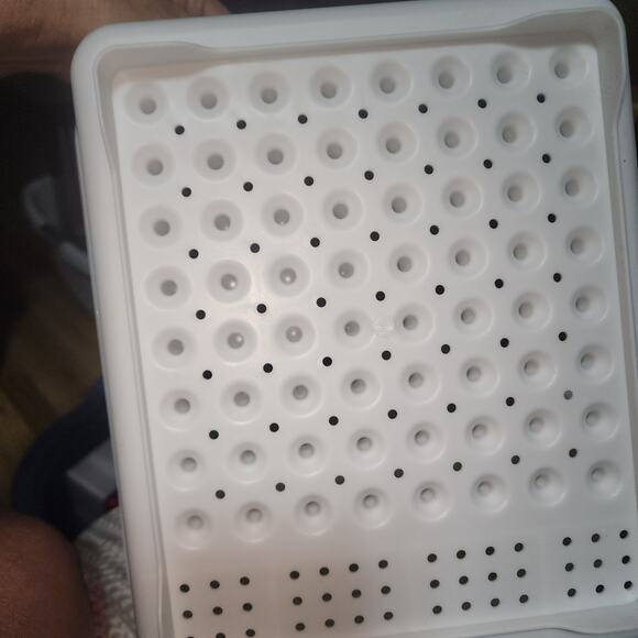 COLLAPSIBLE DUSH DRAINER & SILVERWARE ORGANIZER SET - Picture 4 of 8